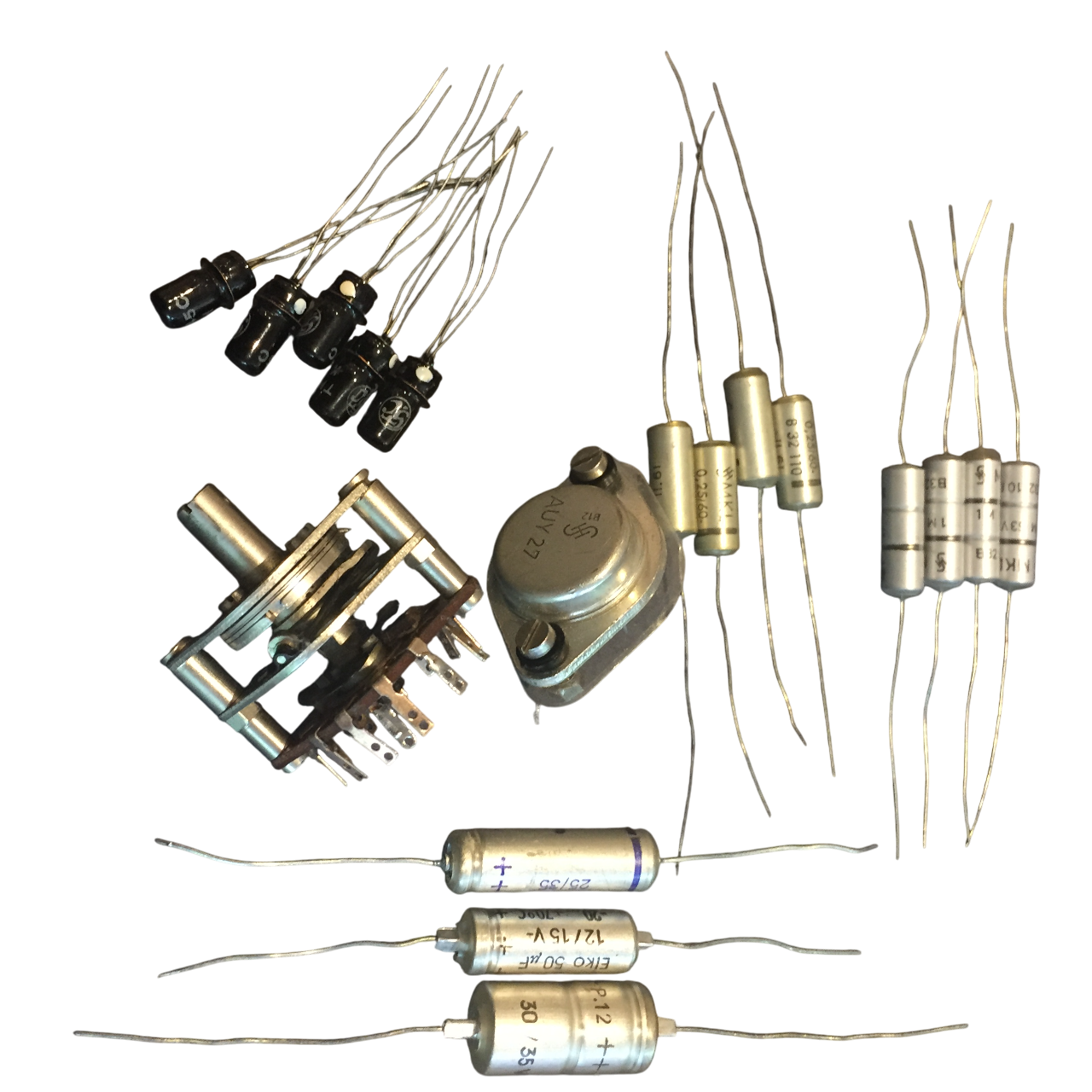 STC TK45c transistors + S&amp;H MKL capacitors